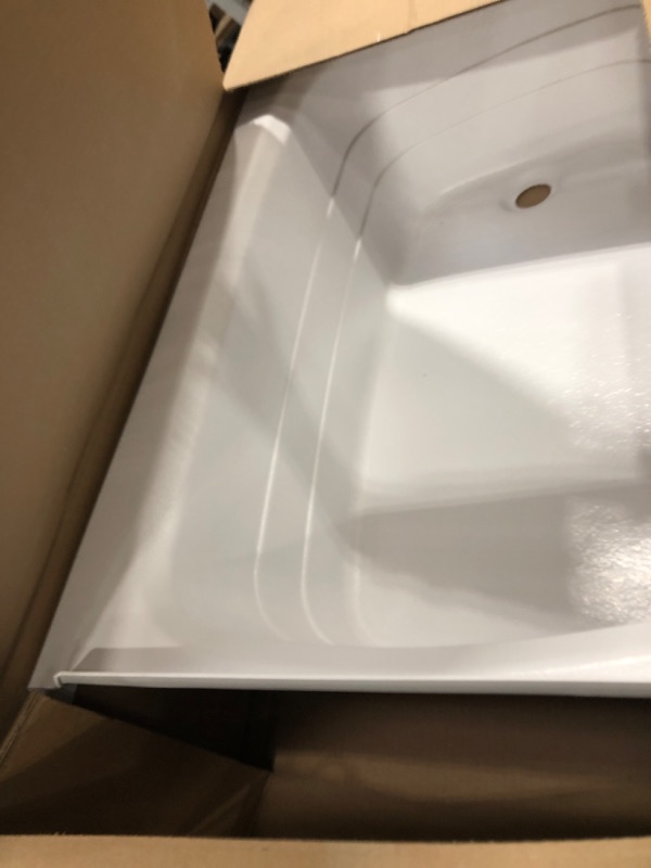 Photo 2 of Lippert 209653 Better Bath RV Bath Tub 24" x 36" White