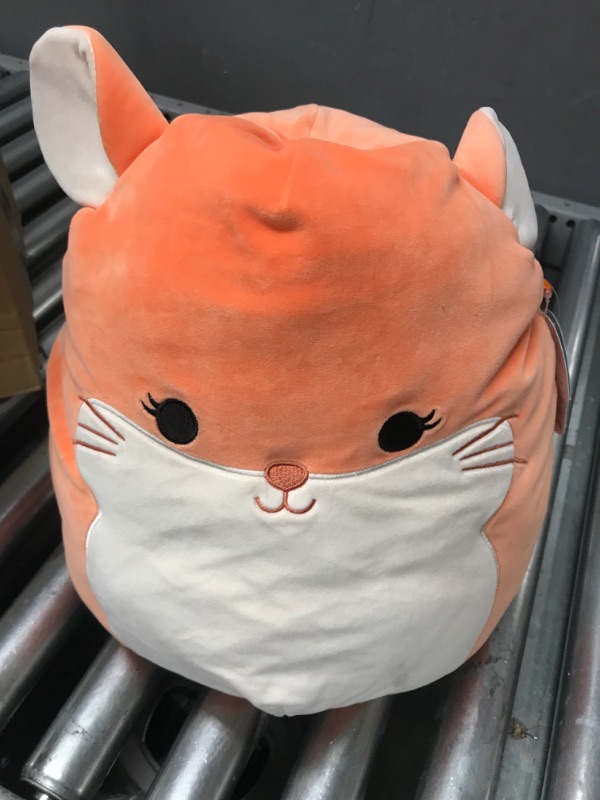 Photo 2 of Squishmallows Original 14-Inch Erica Peach Chinchilla - Large Ultrasoft Official Jazwares Plush