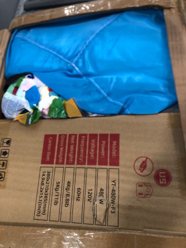 Photo 1 of Inflatable White Bounce House with Air Blower - Portable, Large Pool and Jump Space 3in1 bouncey House for Kids Inflables para Niños (Oxford material-13' L X 8' W X 8' H)