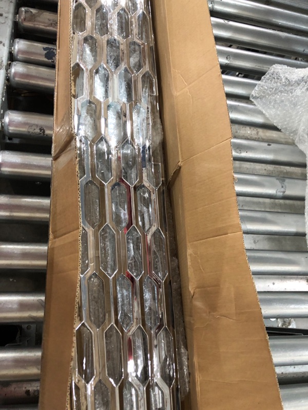 Photo 1 of Overun SURE-Fit snap on style Chrome Front Grille Overlay Inserts Trim Designed For 2015-2020 Chevrolet Tahoe LS&LT