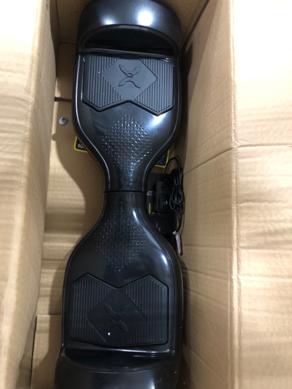 Photo 2 of **NON FUNCTIONAL**FOR PARTS ONLY**
Hover-1 Helix Electric Hoverboard | 7MPH Top Speed, 4 Mile Range, 6HR Full-Charge, Built-in Bluetooth Speaker, Rider Modes: Beginner to Expert Hoverboard Black