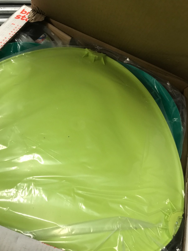 Photo 1 of Bright Starts Bounce Bounce Baby 2-in-1 Activity Center Jumper & Table - Playful Pond (Green), 6 Months+