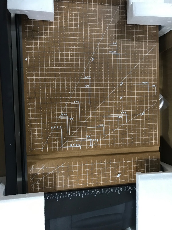 Photo 2 of X-ACTO 26315 Heavy Duty Wood Guillotine Trimmer, 12" x 15" 15 Inch Cut