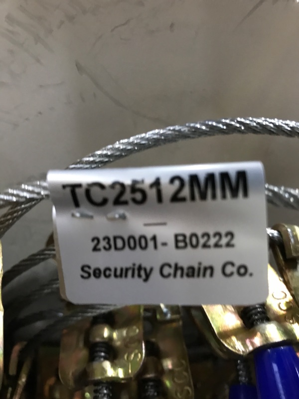 Photo 3 of Security Chain Company TC2512MM Radial Chain LT Cable Tire Traction Chain for Light Trucks - Set of 2