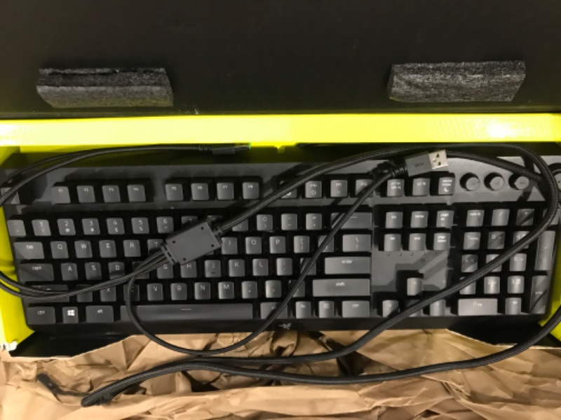 Photo 2 of Corsair K70 PRO RGB Optical-Mechanical Gaming Keyboard - OPX Linear Switches, PBT Double-Shot Keycaps, 8,000Hz Hyper-Polling, Magnetic Soft-Touch Palm Rest - NA Layout, QWERTY - Black K70 RGB PRO OPX- Linear Black