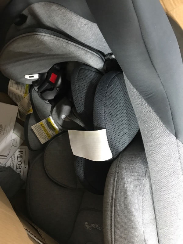 Photo 3 of Baby Jogger City Turn Rotating Convertible Car Seat | Unique Turning Car Seat Rotates for Easy in and Out, Phantom Grey