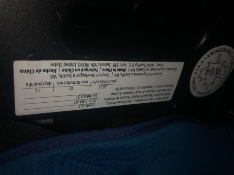 Photo 3 of Diono Cambria 2 XL 2022, Dual Latch Connectors, 2-in-1 Belt Positioning Booster Seat, High-Back to Backless Booster with Space and Room to Grow, 8 Years 1 Booster Seat, Blue NEW! Blue