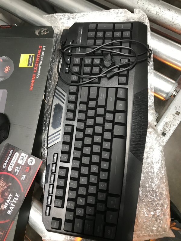 Photo 3 of Redragon S101 Gaming Keyboard, M601 Mouse, RGB Backlit Gaming Keyboard, Programmable Backlit Gaming Mouse, Value Combo Set [New Version]
