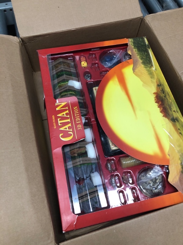 Photo 1 of CATAN 3D Edition Board Game | Strategy Game with Immersive 3D Tiles | Adventure Game | Family Game for Adults and Kids | Ages 12+ | 3-4 Players | Average Playtime 60-90 Minutes | Made by CATAN Studio 1. Standalone Catan: 3D Edition
