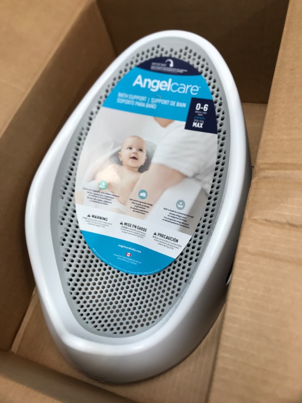 Photo 2 of Angelcare Baby Bath Support (Grey) | Ideal for Babies Less than 6 Months Old