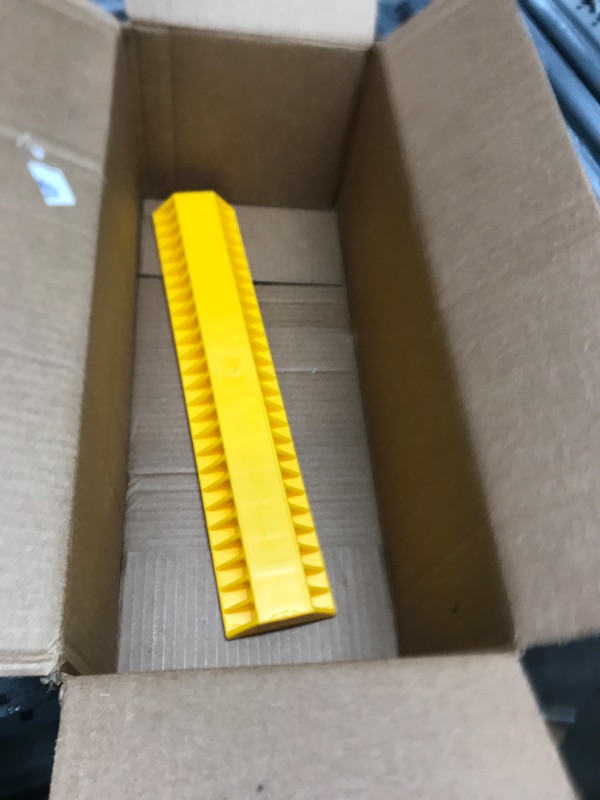 Photo 2 of Camco AccuPark Vehicle Parking Aid | Provides A Parking Stopping Point For Your Garage | Yellow (44442) AccuPark Strip