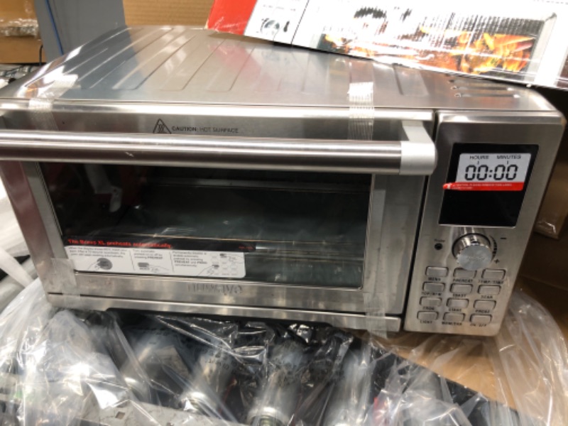 Photo 1 of ***DIRTY***Nuwave Bravo XL Air Fryer Toaster Smart Oven, 12-in-1 Countertop Grill/Griddle Combo