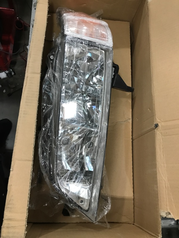 Photo 2 of DWVO Headlights Assembly Compatible with 94-97 1994 1995 1996 1997 Accord Headlamp Replacement Pair Driver and Passenger Side