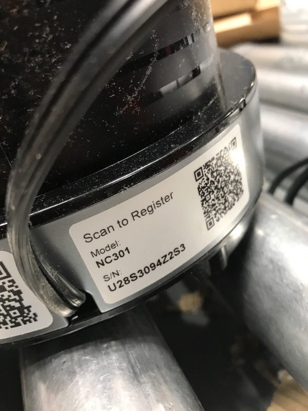 Photo 4 of **NONREFUNDABLE**FOR PARTS OR REPAIR**SEE NOTES**
Ninja NC301 CREAMi Ice Cream Maker, for Gelato, Mix-ins, Milkshakes, Sorbet, Smoothie Bowls & More, 7 One-Touch Programs, with (2) Pint Containers & Lids, Compact Size, Perfect for Kids, Silver Silver 7 Fu