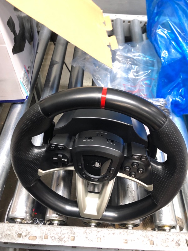 Photo 2 of HORI Racing Wheel Apex for Playstation 5, PlayStation 4 and PC - Officially Licensed by Sony - Compatible with Gran Turismo 7