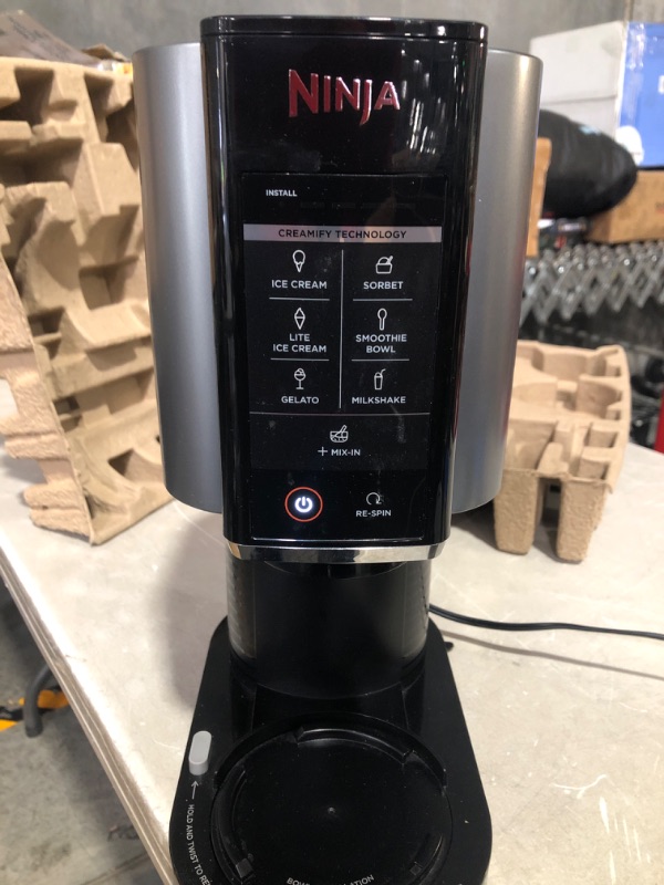 Photo 1 of * see all images * 
Ninja NC301 CREAMi, Ice Cream, Gelato, Milkshake, Sorbet, and Smoothie Bowl Maker