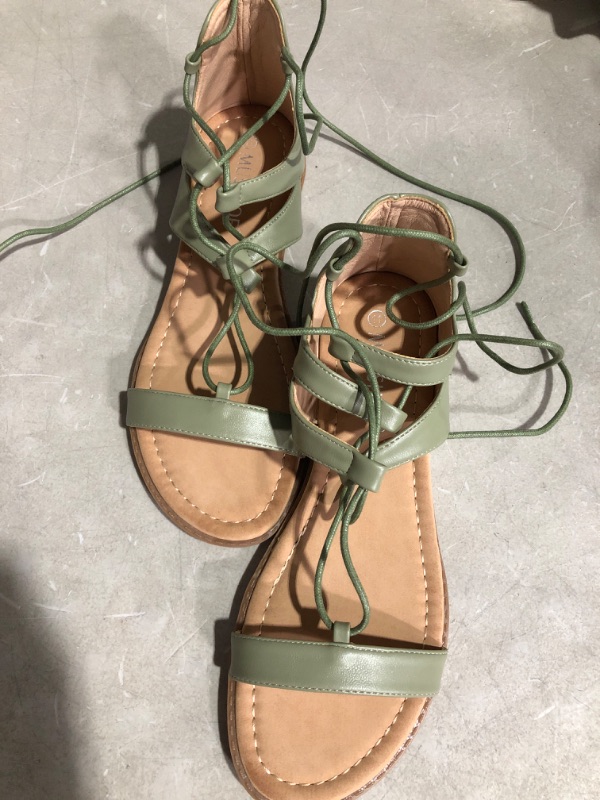 Photo 1 of * women's 11 * see all images *
MUSSHOE Flat Sandals for Women Tie Up Lace Up Womens Sandal

