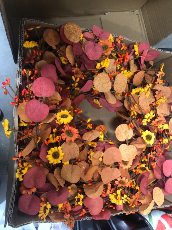 Photo 1 of 22 INCH FALL WREATH 