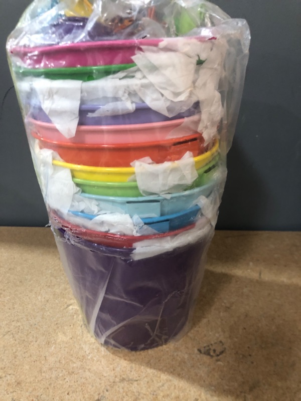 Photo 1 of 12 rainbow buckets 