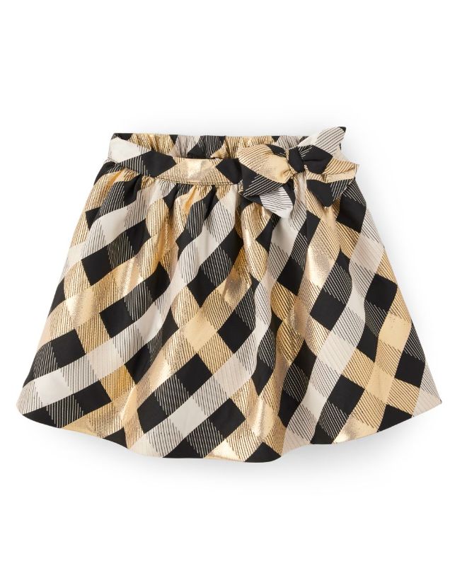 Photo 1 of Girls Plaid Jacquard Skirt - Perfect Present
