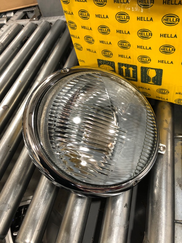 Photo 1 of HELLA 001149011 VW 1200-1500 (Beetle) Driver or Passenger Side Headlight Assembly, Multi