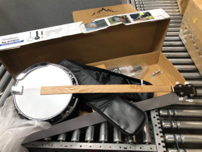 Photo 1 of **SEE NOTES/DAMAGED**'
Washburn B8K-A Banjo Pack Natural