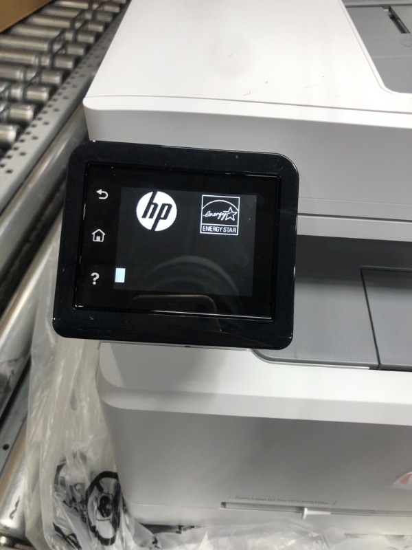 Photo 3 of HP Color LaserJet Pro M283fdw Wireless All-in-One Laser Printer, Remote Mobile Print, Scan & Copy, Duplex Printing, Works with Alexa (7KW75A), White