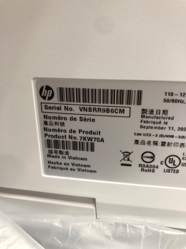 Photo 5 of HP Color LaserJet Pro M283fdw Wireless All-in-One Laser Printer, Remote Mobile Print, Scan & Copy, Duplex Printing, Works with Alexa (7KW75A), White