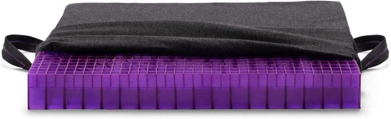 Photo 1 of Purple Double Seat Cushion | Pressure Reducing Grid Designed for Ultimate Comfort | Designed for Office Chairs | Made in The USA