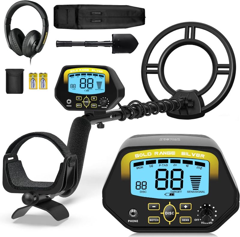Photo 1 of **SEE NOTES**SAKOBS Metal Detector for Adults Waterproof - Professional Higher Accuracy Gold Detector with LCD Display