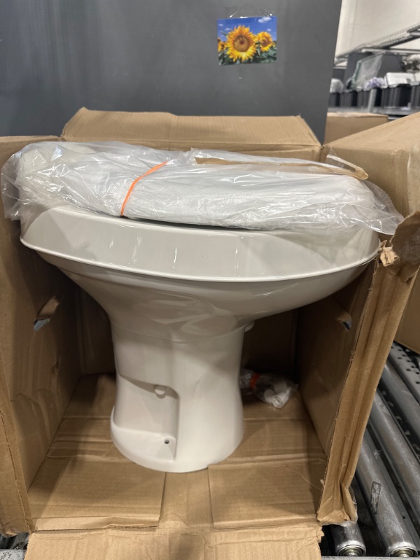 Photo 2 of Dometic 300 Series Standard Height Toilet, White Standard Height White