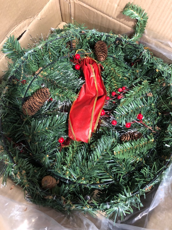 Photo 1 of * 16'' * see all images * 
christmas wreath decoration