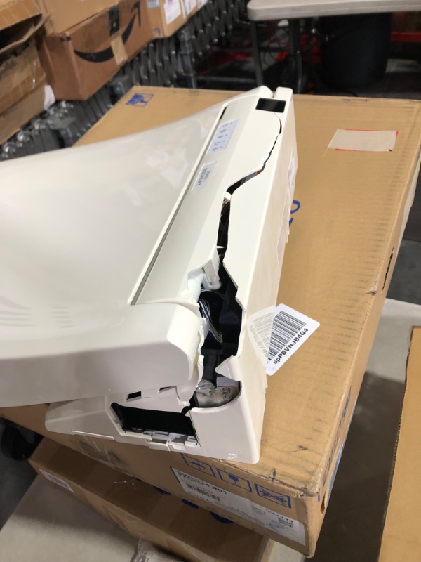 Photo 5 of ***MAJOR DAMAGE - NOT FUNCTIONAL - FOR PARTS ONLY - NONREFUNDABLE - SEE COMMENTS***
TOTO SW3084#12 WASHLET C5 Electronic Bidet Toilet Seat with PREMIST and EWATER+ Wand Cleaning