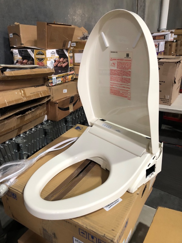 Photo 6 of ***MAJOR DAMAGE - NOT FUNCTIONAL - FOR PARTS ONLY - NONREFUNDABLE - SEE COMMENTS***
TOTO SW3084#12 WASHLET C5 Electronic Bidet Toilet Seat with PREMIST and EWATER+ Wand Cleaning