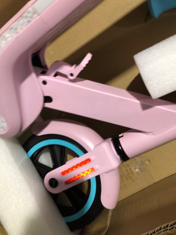 Photo 3 of **PARTS ONLY DOES NOT FUNCTION**
PINK RCB Electric Scooter for Kids