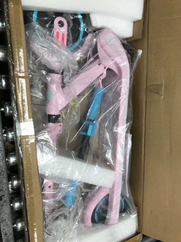 Photo 2 of **PARTS ONLY DOES NOT FUNCTION** NONREFUNDABLE
PINK RCB Electric Scooter for Kids