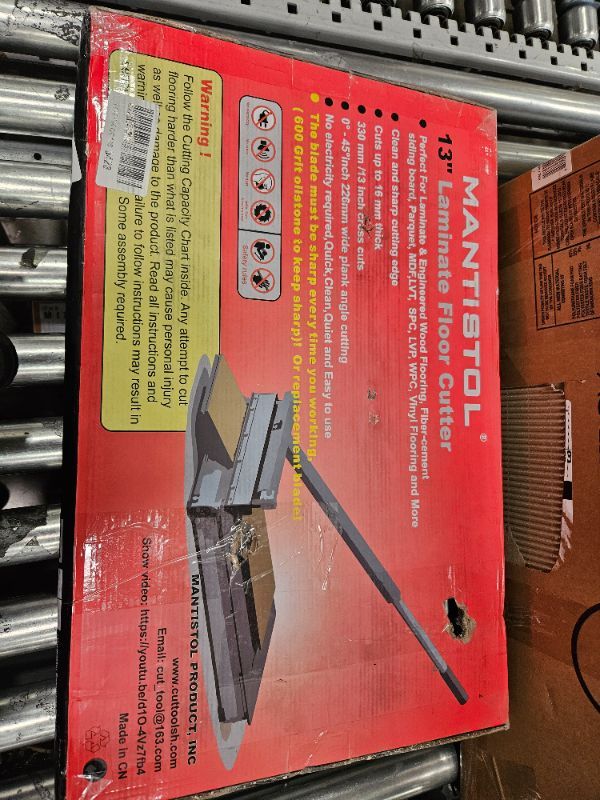 Photo 1 of Mantistol 13" Laminate Floor Cutter 