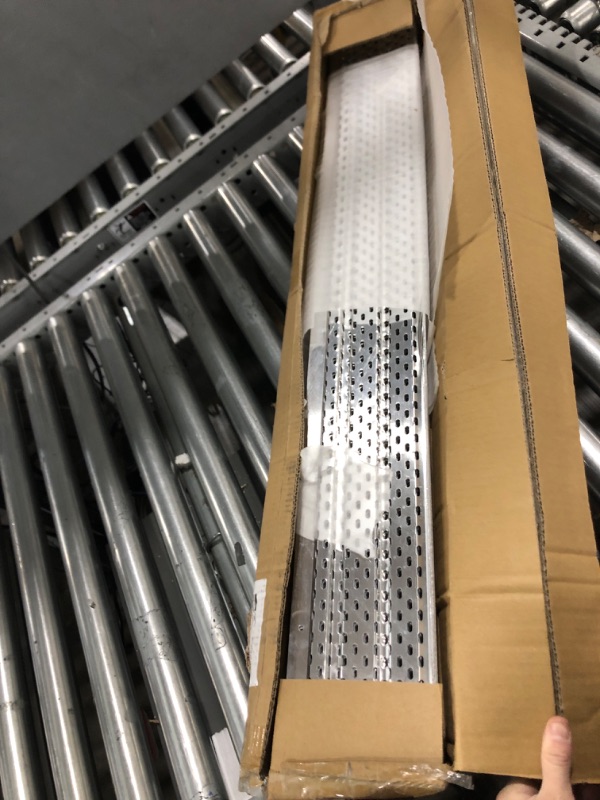 Photo 1 of Seeutek Gutter Guards 5 Inch, 16pcs 40" Leaf Filter Gutter Protection Mill Finish Aluminum Gutter Cover System, Easy DIY Leaf Guard for Gutters fits Any Roof Gutter Type Total Length 54FT 5"x54ft