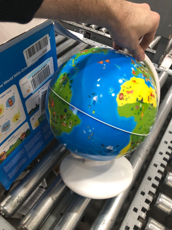 Photo 2 of **ONLY 1**  Orboot by PlayShifu - Earth and World of Dinosaurs (app Based) Set of 2 Interactive AR Globes for STEM Learning at Home