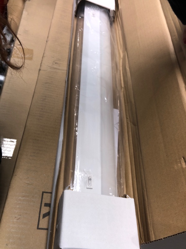 Photo 2 of  1 pcs UltraPro 24in. Direct Wire LED Light Fixture, Selectable White, Selectable Brightness, LED Light Strip, Under Cabinet Lighting, 45368 24 in.