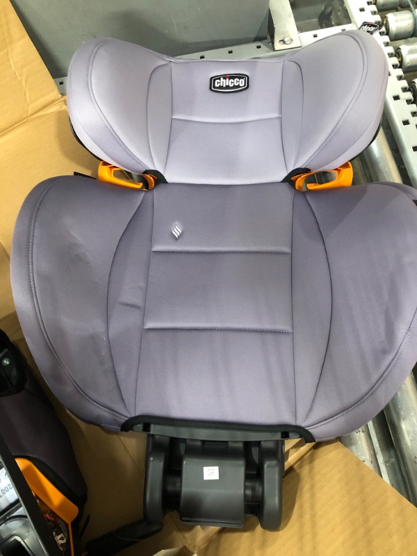 Photo 4 of Chicco KidFit ClearTex Plus 2-in-1 Belt-Positioning Booster Car Seat, Backless and High Back Booster Seat, for Children Aged 4 Years and up and 40-100 lbs. | Lilac/Purple KidFit Plus with ClearTex® No Chemicals Lilac