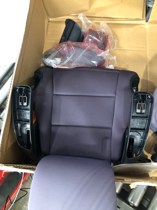 Photo 3 of Chicco KidFit ClearTex Plus 2-in-1 Belt-Positioning Booster Car Seat, Backless and High Back Booster Seat, for Children Aged 4 Years and up and 40-100 lbs. | Lilac/Purple KidFit Plus with ClearTex® No Chemicals Lilac