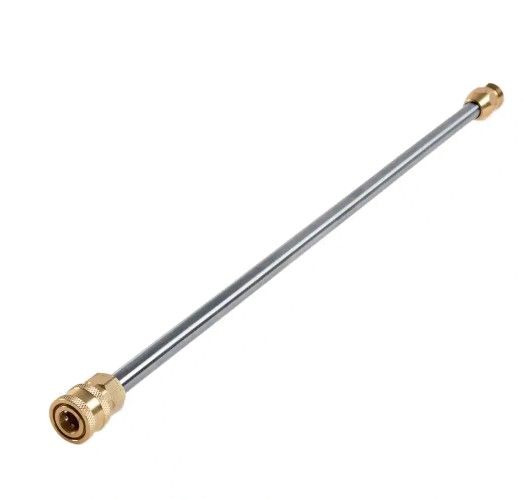 Photo 1 of 24 in. Stainless Steel Pressure Washer Spray Wand Lance - 4000 PSI - Quick-Connect/M22