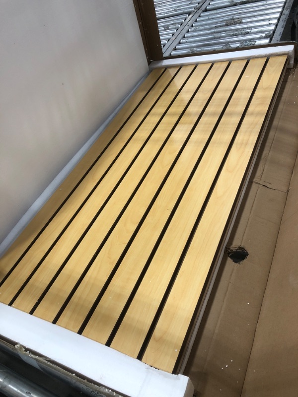 Photo 1 of 24 x 48 x 3/4 maple slatwall easy panel 2 pack 