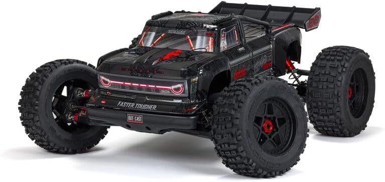 Photo 1 of **PARTS ONLY**READ NOTES**ARRMA RC Truck Outcast 4X4 8S BLX 1/5 Stunt Truck Black RTR(Transmitter and Receiver Included, 