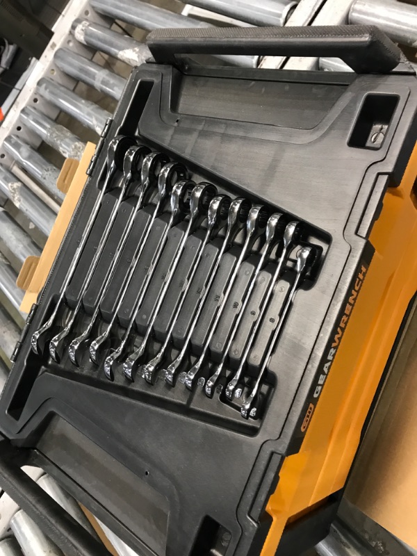 Photo 2 of 1/4 in. and 3/8 in. Drive 90-Tooth Standard and Deep SAE/Metric Mechanics Tool Set in 3-Drawer Storage Box (232-Piece)