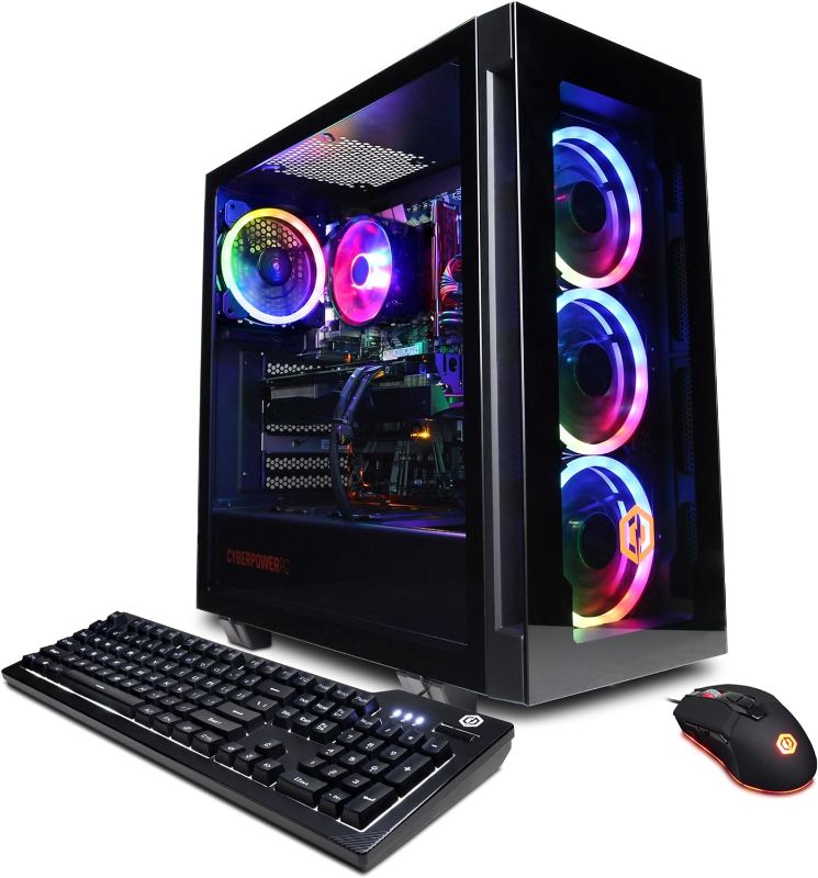 Photo 6 of ***PARTS ONLY, NOT FUNCTIONAL, MISSING THE FRONT PANELS & SCREWS, MISSING CPU** CyberPowerPC Gamer Xtreme VR Gaming PC, Intel Core i7-13700F 2.1GHz, GeForce RTX 4060 Ti 16GB, 16GB DDR5, 1TB NVMe SSD, Wi-Fi Ready & Windows 11 Home (GXiVR8040A14)