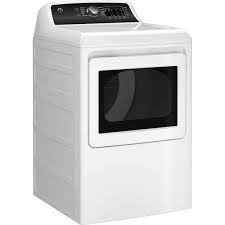 Photo 1 of GE 7.4-cu ft Electric Dryer (White)
