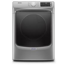 Photo 1 of Maytag 7.3-cu ft Stackable Electric Dryer (Metallic Slate) ENERGY STAR
