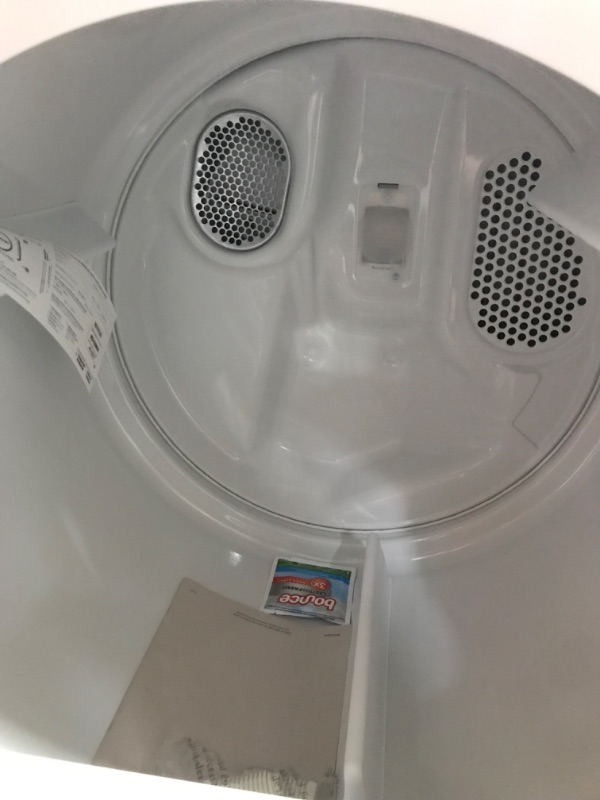 Photo 3 of Maytag 7-cu ft Electric Dryer (White)
